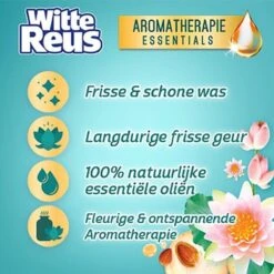 Frisse Reus Power Caps Lotus Amandel Wascapsules - Wasmiddel Capsules - Voordeelverpakking - 8 X 14 Wasbeurten -Huishoudelijke Benodigdheden Winkel 1200x1200 215