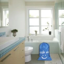 Wonair - Waszakken Voor Wasgoed - 60x90cm - Hemelsblauw - Met Trekkoord -Huishoudelijke Benodigdheden Winkel 1200x1200 370