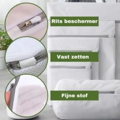 Merkloos Waszak 7x- Waszakken Voor Wasgoed- Laundry Bag- Incl. BH Waszakje Lingerie- Travel Organizer Bags-Set Van 7 -Huishoudelijke Benodigdheden Winkel 1200x1200 408