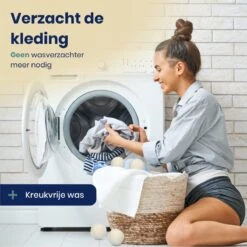 Wooly Drogerballen - 6 Wasdroger Ballen - Duurzaam - Wol - Herbruikbare Wasballen - Wasbol - Wasverzachter 13 Wooly Drogerballen - 6 Wasdroger Ballen - Duurzaam - Wol - Herbruikbare Wasballen - Wasbol - Wasverzachter -Huishoudelijke Benodigdheden Winkel 1200x1200 428