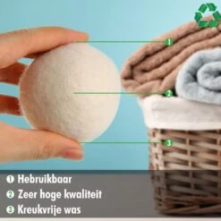 Merkloos Drogerballen Wol XL 6 Stuks - Duurzaam - Wasverzachter - Drogerbollen - Wasdrogerballen - Wasbollen 7 Merkloos Drogerballen Wol XL 6 Stuks - Duurzaam - Wasverzachter - Drogerbollen - Wasdrogerballen - Wasbollen -Huishoudelijke Benodigdheden Winkel 1200x1200 432