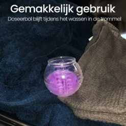 BluGo Doseerbol 5 Stuks - Wasbollen - Doseerdop - Drogerballen - Wasballen - Herbruikbaar - Maataanduiding - 150ml -Huishoudelijke Benodigdheden Winkel 1200x1200 436
