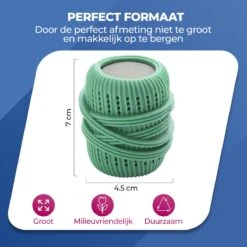 Roegaarden Drogerballen - Droogballen - Met Spons - Duurzaam - Sneller Droog -Huishoudelijke Benodigdheden Winkel 1200x1200 470