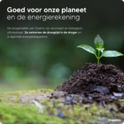 Drogerballen - Droogballen Voor Wasdrogers - Wasdrogerballen, Wasbollen & Wasballen - 100% Diervriendelijk, Duurzaam & Herbruikbaar - Duurzaam Cadeau - Energie Besparen - RWS Wol & Zero Waste - 6 Stuks Van Zivanto -Huishoudelijke Benodigdheden Winkel 1200x1200 493