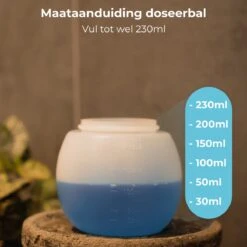 FAVE Doseerbol - Wasbollen - Drogerbollen - Transparant - Doseerdop - 230ml - 2 Stuks - Inclusief E-book -Huishoudelijke Benodigdheden Winkel 1200x1200 505