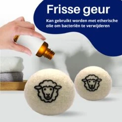 Waspakket - 6 Drogerballen - 2 Wasbollen - Maatschepje - Wasdoekje - Doseerbol - Wasbol - Doseerbollen -Huishoudelijke Benodigdheden Winkel 1200x1200 510