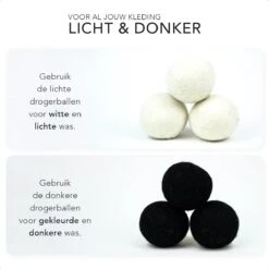 STEAMRS - 6x Wasdrogerballen - 100% Schapenwol - Verkort Droogtijd - Zachtere & Kreukloze Was 10 STEAMRS - 6x Wasdrogerballen - 100% Schapenwol - Verkort Droogtijd - Zachtere & Kreukloze Was -Huishoudelijke Benodigdheden Winkel 1200x1200 517