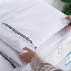 ForDig Wasnet Waszakjes (5 Stuks) Voor Lingerie En Fijne Was - Geschikt Voor Wasmachine - Met Rits - Wit -Huishoudelijke Benodigdheden Winkel 1200x1200 524