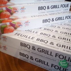 BBQ En Grill Folie, 30 Meter, 21 Micron, Extra Sterk, Extra Breed, Professionele Kwaliteit Aluminiumfolie