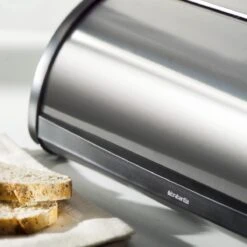 Brabantia Broodtrommel - Met Schuifdeksel - Matt Steel Fingerprint Proof 13 Brabantia Broodtrommel - Met Schuifdeksel - Matt Steel Fingerprint Proof -Huishoudelijke Benodigdheden Winkel 1200x1200 655