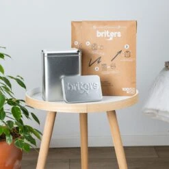 Briters Bewaarblik Origineel - Voor 200 Briters Wasstrips - Gemaakt In Nederland - Aluminium - 100% Recyclebaar - 10 Jaar Garantie -Huishoudelijke Benodigdheden Winkel 1200x1200 684