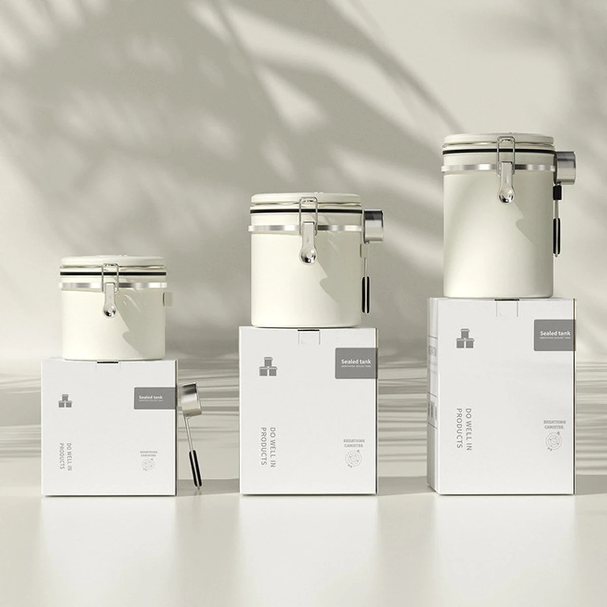 Koffiebonen Opbergbus- Koffiebonen Bewaren - Nieuw Voedsel Bewaren - Kitchen Merchandise - Vooraadbus - Bewaardozen - Kitchen Merchandise - 1.8L Vooraadpot - Voorraadpotten - Gebroken Wit Kleur - Opslagtank Voor Gedroogd Fruit- Opslag Van Koffiebonen 1 Koffiebonen Opbergbus- Koffiebonen Bewaren - Nieuw Voedsel Bewaren - Kitchen Merchandise - Vooraadbus - Bewaardozen - Kitchen Merchandise - 1.8L Vooraadpot - Voorraadpotten - Gebroken Wit Kleur - Opslagtank Voor Gedroogd Fruit- Opslag Van Koffiebonen