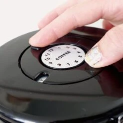 House Of Husk Koffieblik Met CO² Ventilatie - Bewaarblik - Voorraadbussen - Voorraadblik - RVS - Zwart - 1.5 Liter -Huishoudelijke Benodigdheden Winkel 1200x1200 703