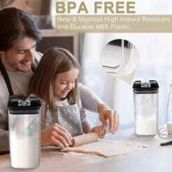 IGOODS - Voorraadpotten - Voorraaddozen- Voorraadboxen 7 Stuks - Met Zwarte Deksel -Huishoudelijke Benodigdheden Winkel 1200x1200 708