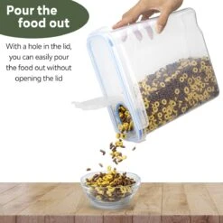 TNM Luxe Luchtdichte Voorraadbussen Set (4x2,5L) – Voorraadpotten - 4 Kleuren -Huishoudelijke Benodigdheden Winkel 1200x1200 720