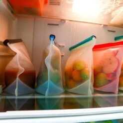 LOUZR Siliconen Vershoudzakken - Set 4-Stuks - 1000ml - Herbruikbaar -Huishoudelijke Benodigdheden Winkel 1200x1200 764