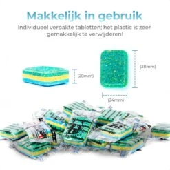 Mapache Vaatwastabletten 500 Stuks - 3 Laags - Voordeelverpakking -Huishoudelijke Benodigdheden Winkel 1200x1200 778