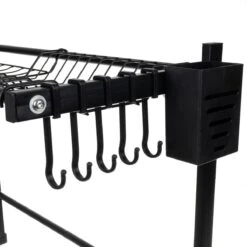 Afdruiprek Droger Zwart Voor Bestek Boven De Gootsteen 65 Cm X 29 Cm X 52 Cm -Huishoudelijke Benodigdheden Winkel 1200x1200 798