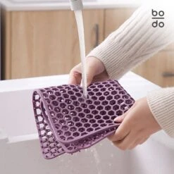 BODO Gootsteenmat Siliconen Donker Grijs - 34.5 X 34.5 Cm - Keuken Accessoires - Gootsteen Beschermer - Onderzetters Siliconen - Anti Kras 11 BODO Gootsteenmat Siliconen Donker Grijs - 34.5 X 34.5 Cm - Keuken Accessoires - Gootsteen Beschermer - Onderzetters Siliconen - Anti Kras -Huishoudelijke Benodigdheden Winkel 1200x1200 919