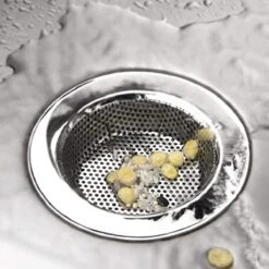 Luxe RVS Gootsteen Zeef Ø88mm - 50mm - Gootsteenstop - Afvoerzeef - Korfplug - Gootsteenbakje - Afvoerstop - Gootsteen Stop 80 Mm -Huishoudelijke Benodigdheden Winkel 1200x1200 967