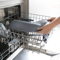 Navaris Siliconen Droogmat Met Afvoer - Aanrecht Droogmat Voor Afwas, Borden, Bestek, Glazen - Grijs -Huishoudelijke Benodigdheden Winkel 1200x1200 981