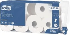 Tork Traditioneel Toiletpapier 3-laags Wit 250 Vel T4 Premium -Huishoudelijke Benodigdheden Winkel 1200x611 2