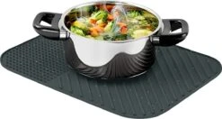 Alpina Afdruipmat - Droogmat - Siliconen - 26,5x34,5 Cm - Grijs -Huishoudelijke Benodigdheden Winkel 1200x642