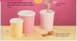 Tupperware Zonnendozen Set -Huishoudelijke Benodigdheden Winkel 1200x653