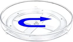 Merkloos Kruidenrek Draaibaar - Transparant - Diameter 23,5 Cm - Multifunctioneel Draaiplateau -Huishoudelijke Benodigdheden Winkel 1200x690 1