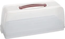 Curver Chef@Home Cakedoos - Wit/transparant -Huishoudelijke Benodigdheden Winkel 1200x733