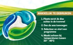 Persil® Persil 4in1 Discs Color Wascapsules - Wasmiddel Capsules - Voordeelverpakking - 5 X 25 Wasbeurten -Huishoudelijke Benodigdheden Winkel 1200x742