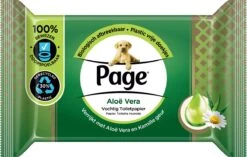 Page Vochtig Toiletpapier - 12 X 38 Stuks - Aloë Vera Vochtig Wc Papier - Voordeelverpakking -Huishoudelijke Benodigdheden Winkel 1200x763 3