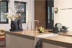 Present Time Afdruiprek - Linea Zwart Met Mat Zwarte Tray - 49x32x9,5cm -Huishoudelijke Benodigdheden Winkel 1200x800 30