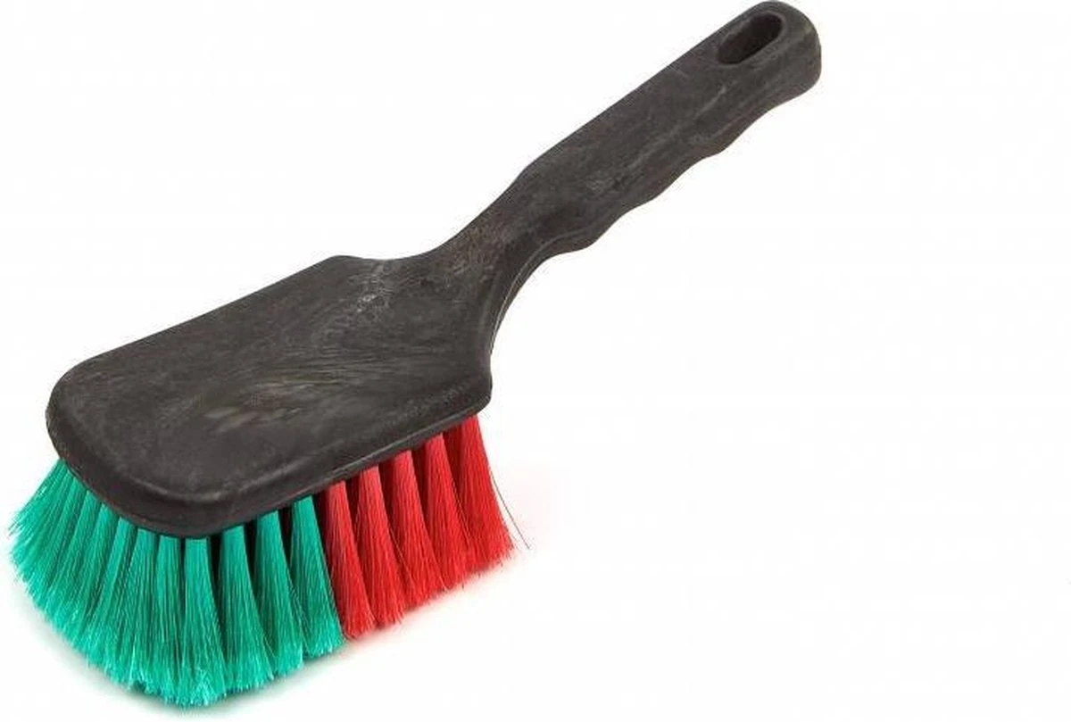 Vikan 522752 Handborstel - Korte Steel - 275 Mm - Zacht Gespleten Haren 4 Vikan 522752 Handborstel - Korte Steel - 275 Mm - Zacht Gespleten Haren - Afbeelding 4