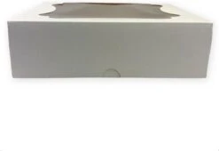 Merkloos Taartdozen 25 Stuks - 20x16,5x6cm - Tartdoos Met Venster - Cupcake Doos - Cake Box - Cake Boxes - Kartonnen Taartdozen - Karton Taartdoos - Taart Doos - Kartonnen Doosjes - Box With Window - Cake Doos - Cake Box - Wit Taartdoos -witte Dozen -koekjes -Huishoudelijke Benodigdheden Winkel 1200x828