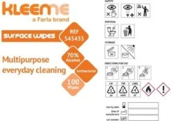 Schoonmaakdoekjes - Ontsmettingsdoekjes - Desinfectiedoekjes - Desinfectie Doekjes - KleenMe - Alcohol Doekjes - Alcoholdoekjes - Allesreiniger Zachte Antibacteriële Alcohol Wipes- 100 Doekjes - Met Dispenser - 70% Alcohol - 185 X 110mm -Huishoudelijke Benodigdheden Winkel 1200x846 2