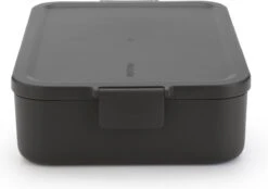 Brabantia Make & Take Bento Lunchbox Incl Bentobox - Large - Kunststof - Dark Grey -Huishoudelijke Benodigdheden Winkel 1200x847 1