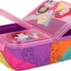 Disney Prinsessen Broodtrommel 3 Vakjes - Officieel Gelicentieerd -18x13 Cm - Brooddoos -Lunchbox