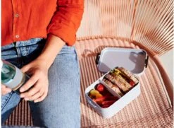 Mepal Lunchbox Take A Break Midi - 900 ML - Zilver -Huishoudelijke Benodigdheden Winkel 1200x877 2