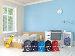 Wonair - Waszakken Voor Wasgoed - 60x90cm - Hemelsblauw - Met Trekkoord -Huishoudelijke Benodigdheden Winkel 1200x899 1