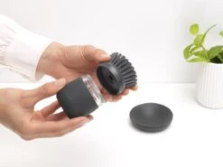 Brabantia Sink Side Afwasborstel - Met Zeepdispenser- Dark Grey -Huishoudelijke Benodigdheden Winkel 1200x900 32