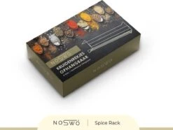 Noswo Kruidenrek Ophangbaar - Voor 24 Kruidenpotjes - 4 Stuks - Keukenrek Hangend - RVS - Zwart 16 Noswo Kruidenrek Ophangbaar - Voor 24 Kruidenpotjes - 4 Stuks - Keukenrek Hangend - RVS - Zwart -Huishoudelijke Benodigdheden Winkel 1200x905