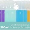 Cosmeau Mixed 8 Stuks Tabletten Cleaning Tabs Schoonmaak Tabs - Allesreiniger - Keukenreiniger - Badkamerreiniger Sanitair