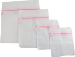Merkloos Orange85 Waszakken 4 Stuks - 4 Maten - Lingerie - Bh - Schoenen - Schoenen -Huishoudelijke Benodigdheden Winkel 1200x912 1