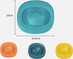 Merkloos Luxe Doucheputje Afvoer Plug Zeef Stopper Stop - Universele Haarfilter Haarvanger Gootsteenstop Afvoerstop Onderdeel Afvoerputje Stopper Putje Rooster Voor Wastafel Gootsteen Spoelbak Bad Douchebak Keuken Wasbak Badkuip Aanrecht - Siliconen - Blauw -Huishoudelijke Benodigdheden Winkel 1200x970 1