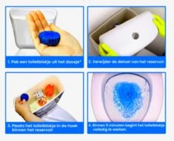 Merkloos Toiletblokjes Voor Inbouwreservoirs – WC-blokjes – Toiletblokken In Een Voordeelverpakking – 30 Stuks -Huishoudelijke Benodigdheden Winkel 1200x976 1