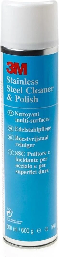 3M RVS Reiniger - 600 Ml -Huishoudelijke Benodigdheden Winkel 275x1200