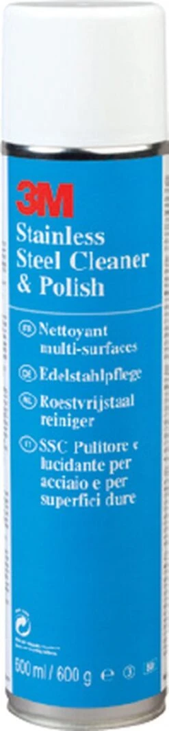 3M RVS Reiniger - 600 Ml -Huishoudelijke Benodigdheden Winkel 278x1200