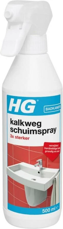 HG Kalkweg Schuimspray 3x Sterker - 500ml - Verwijdert Extreme Kalkresten - 100% Opgelost, 100% Resultaat -Huishoudelijke Benodigdheden Winkel 333x1200 2