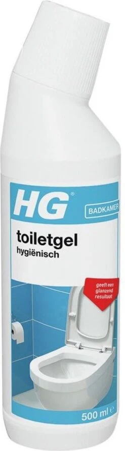 HG Toiletgel Hygiënisch - 500 Ml - Glanzend Resultaat - Krachtige Reiniger En Ontkalker -Huishoudelijke Benodigdheden Winkel 334x1200 3